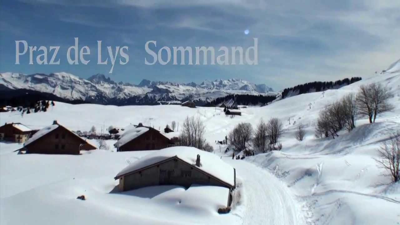 Studio Cabine Praz De Lys Taninges Exteriér fotografie